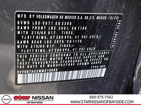 Used 2021 Volkswagen Tiguan S image 31