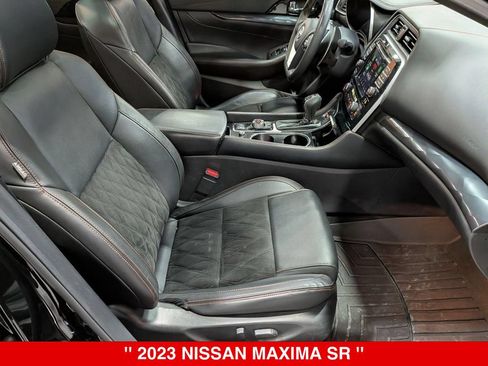 Certified 2023 Nissan Maxima SR w/ Sport Mat Group FWD image 36