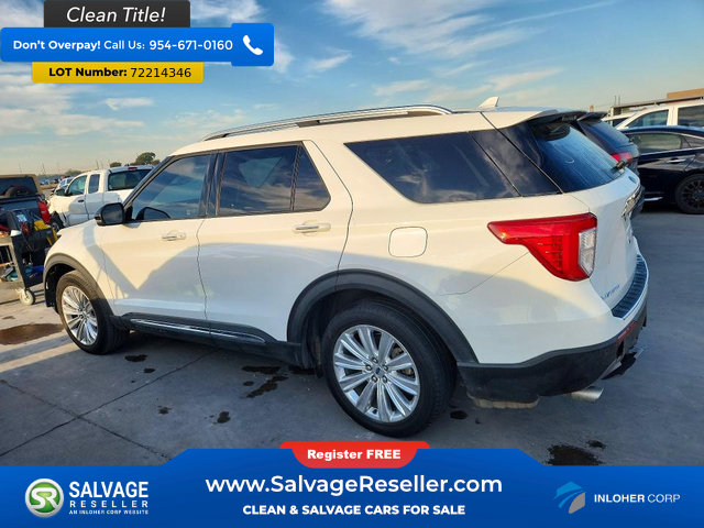 Used 2020 Ford Explorer Limited w/ Hybrid Equipment Group 310A RWD image 3