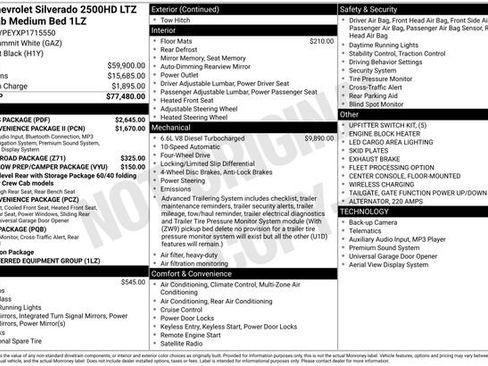 Used 2023 Chevrolet Silverado 2500 LTZ w/ LTZ Plus Package image 30