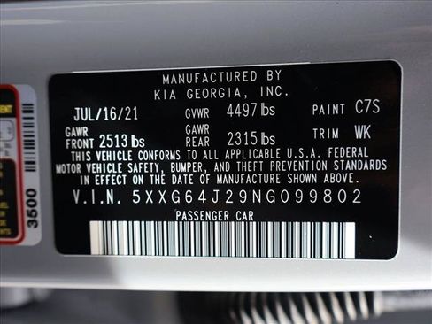 Used 2022 Kia K5 GT-Line AWD/4WD image 30