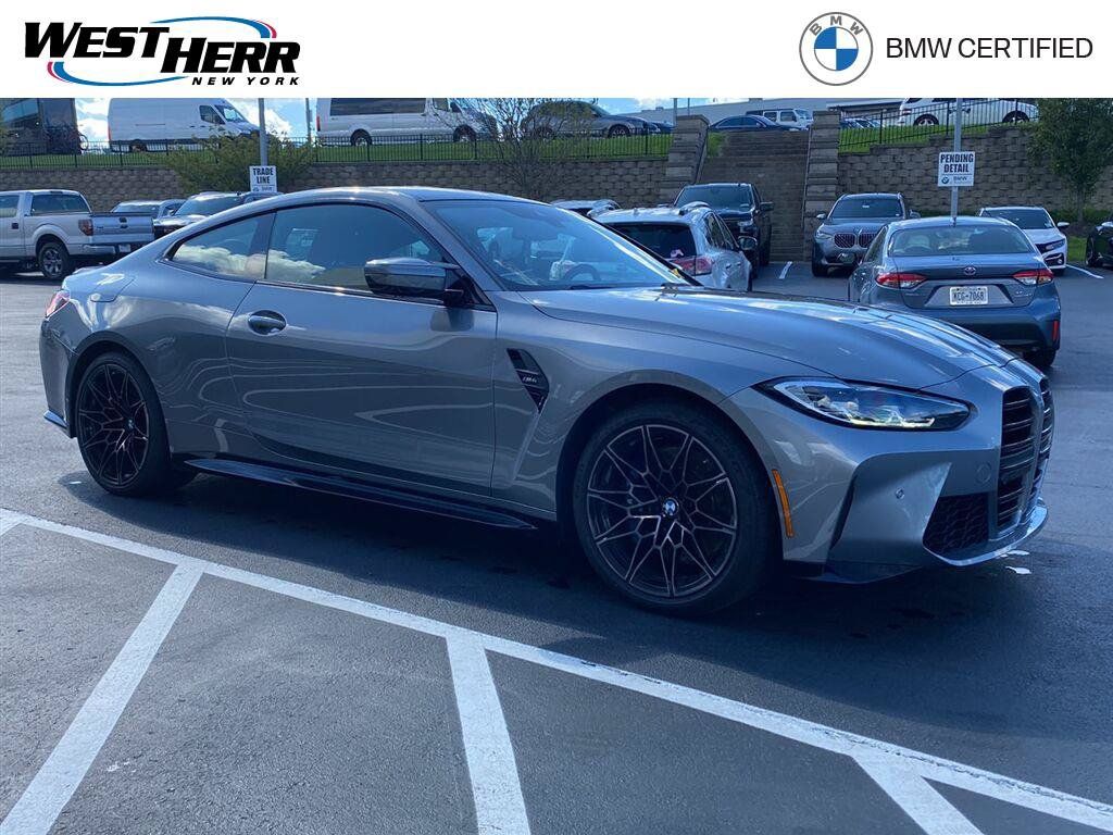 Used 2024 BMW M4 Coupe w/ Executive Package RWD image 1