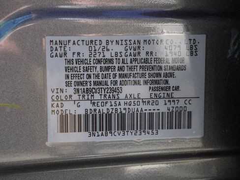 New 2026 Nissan Sentra SV image 24