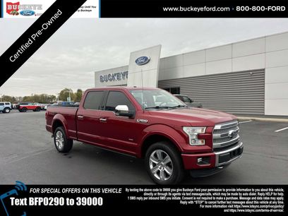 Used 2015 Ford F150 Platinum w/ Equipment Group 701A Luxury