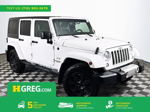 Used 2017 Jeep Wrangler Unlimited Sahara w/ Dual Top Group image 1