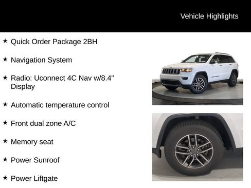 Used 2019 Jeep Grand Cherokee Limited AWD/4WD image 7