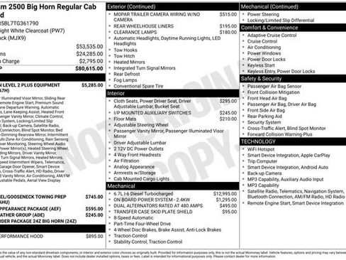 New 2026 RAM 2500 Big Horn AWD/4WD image 9