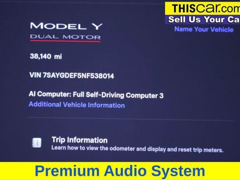 Used 2022 Tesla Model Y Performance AWD/4WD image 13