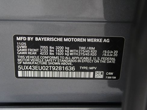 New 2026 BMW X5 xDrive50e w/ M Sport Package image 20