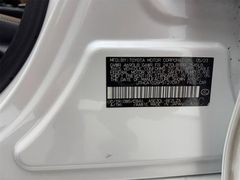 Used 2023 Lexus IS 300 300 CAM,SUNROOF,CLMT STS,BLIND image 47