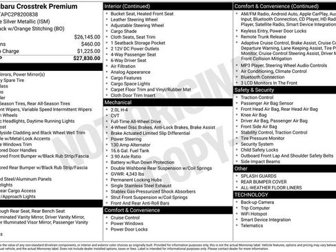 Used 2023 Subaru Crosstrek 2.0i Premium image 25