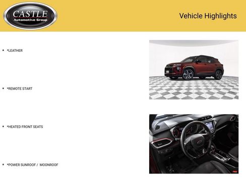 Used 2023 Chevrolet TrailBlazer RS w/ Sun and Liftgate Package FWD image 3