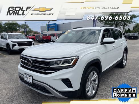 Used 2023 Volkswagen Atlas SE w/ Panoramic Sunroof Package AWD/4WD image 1