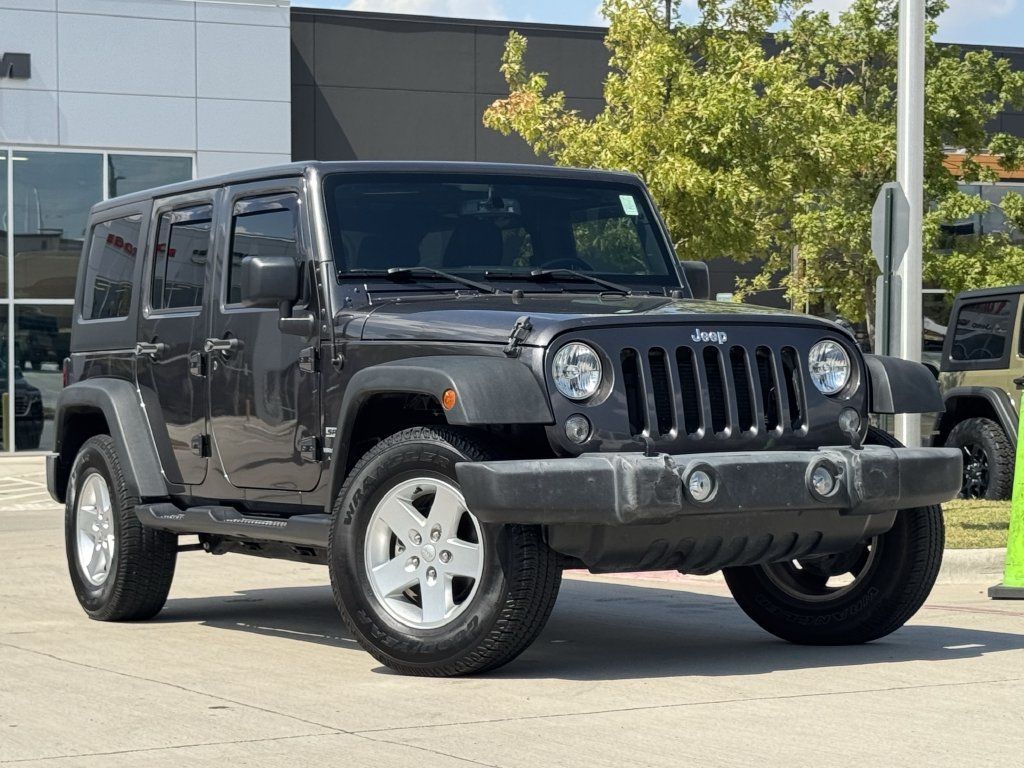 Used 2018 Jeep Wrangler Unlimited Sport S AWD/4WD image 1