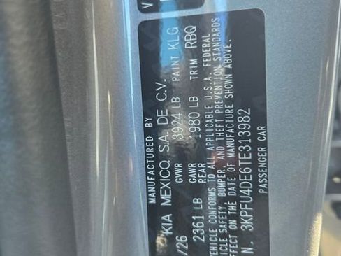 New 2026 Kia K4 EX FWD image 23
