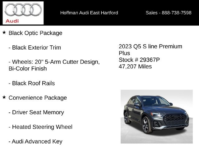 Used 2023 Audi Q5 2.0T Premium Plus w/ Premium Plus Package AWD/4WD image 6