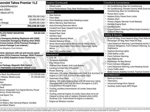 Used 2023 Chevrolet Tahoe Premier AWD/4WD image 37