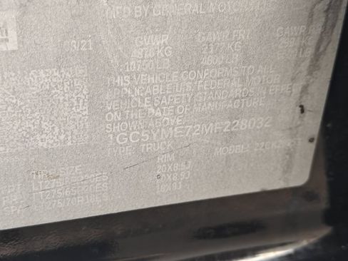 Used 2021 Chevrolet Silverado 2500 Custom image 35