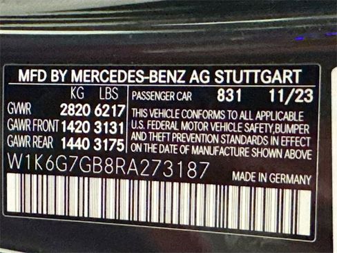 Certified 2024 Mercedes-Benz S 580 4MATIC Sedan image 34
