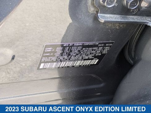 Certified 2023 Subaru Ascent Onyx Edition Limited AWD/4WD image 31