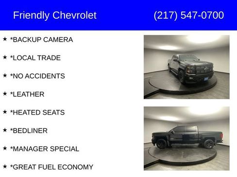 Used 2015 Chevrolet Silverado 1500 LTZ Z71 w/ Midnight Edition image 6