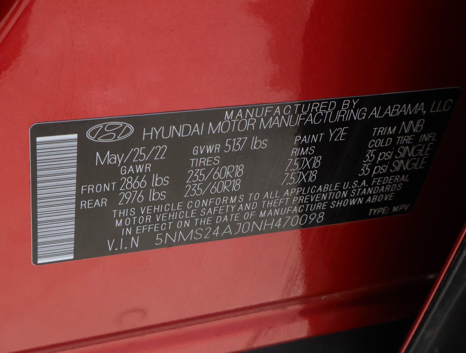Used 2022 Hyundai Santa Fe SEL FWD image 20