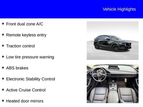 Used 2026 MAZDA CX-30 AWD 2.5 S w/ Select Sport Pkg image 9