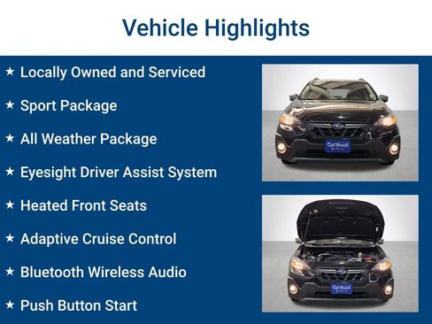 Used 2021 Subaru Crosstrek 2.5i Sport w/ Moonroof Package image 3