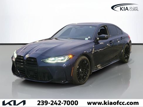 Used 2021 BMW M3 Competition w/ Executive Package RWD image 2