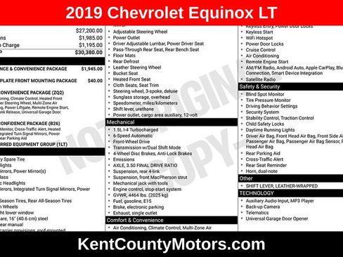Used 2019 Chevrolet Equinox LT image 1