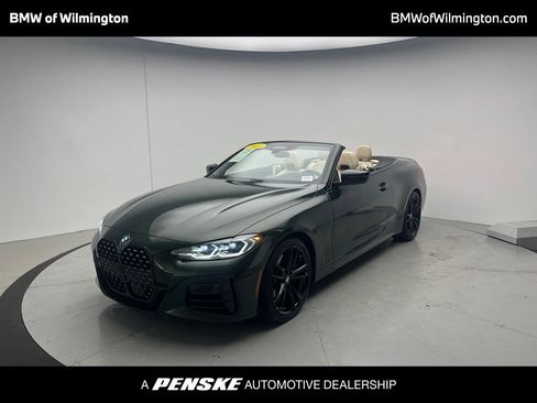 Used 2021 BMW M440i Convertible w/ Executive Package RWD image 1