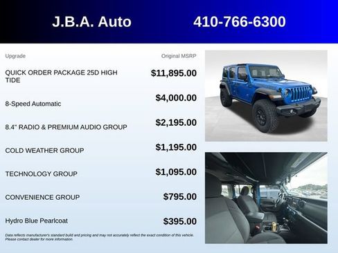 Used 2022 Jeep Wrangler Unlimited Sport AWD/4WD image 5