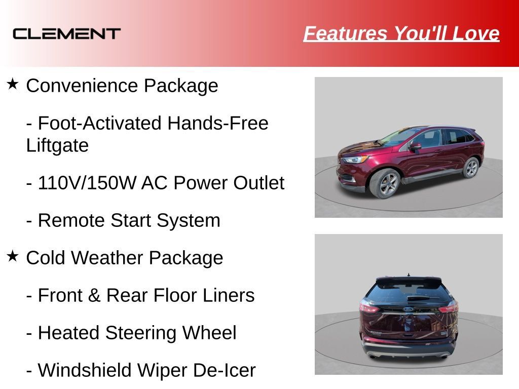 Used 2019 Ford Edge SEL w/ Equipment Group 201A AWD/4WD image 29