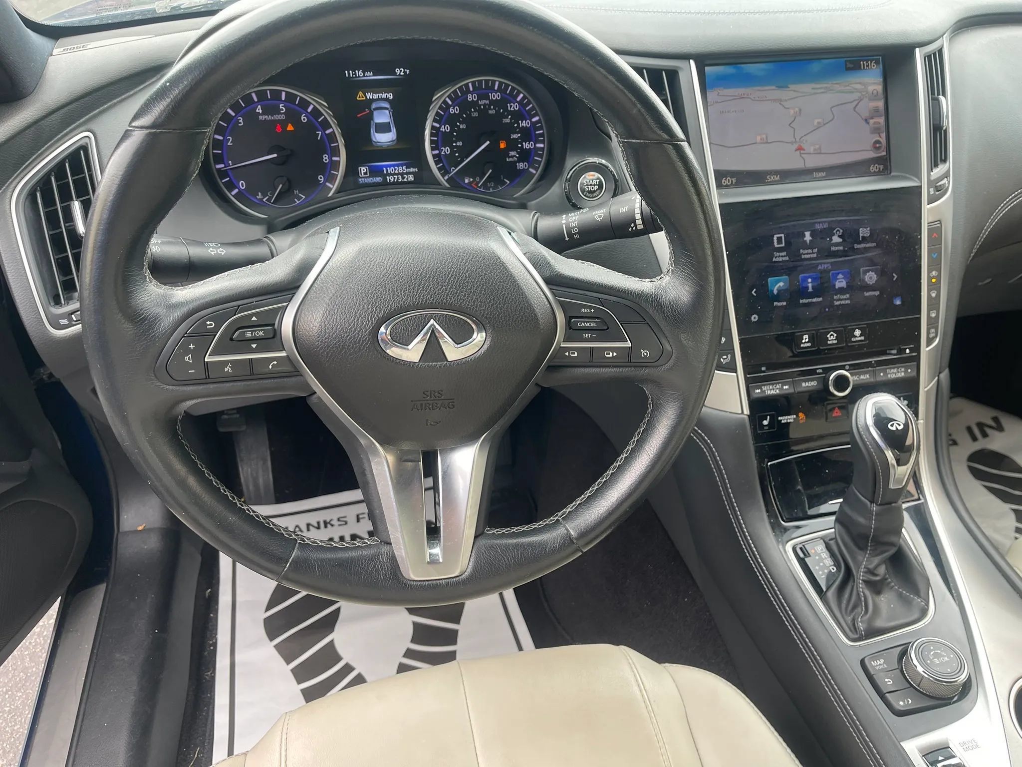 Used 2017 INFINITI Q60 3.0t w/ Premium Plus Package 3.0T RWD image 8