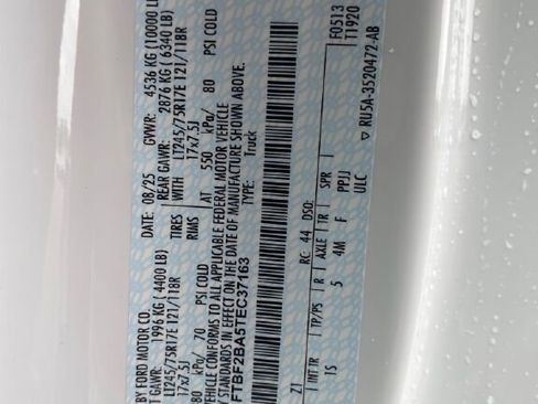 New 2026 Ford F250 XL w/ FX4 Off-Road Package image 25