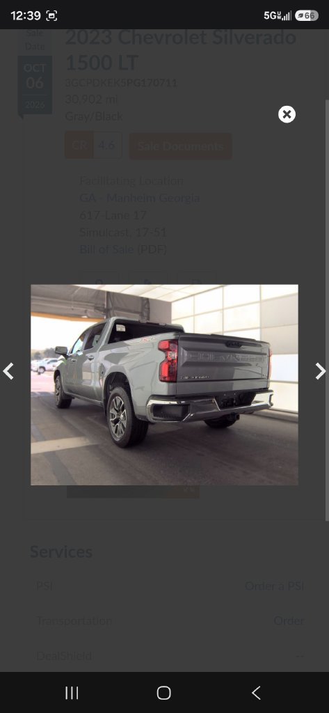 Used 2023 Chevrolet Silverado 1500 LT AWD/4WD image 2