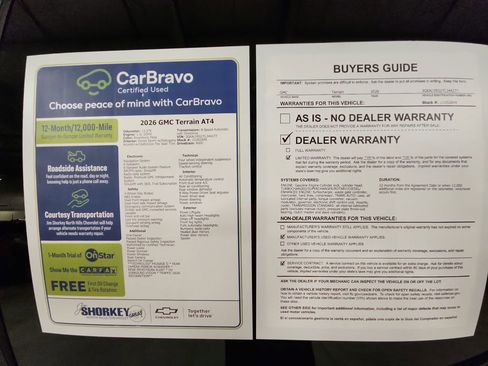 Certified 2026 GMC Terrain AT4 w/ Convenience Package III AWD/4WD image 32