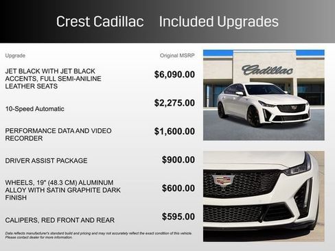 Certified 2022 Cadillac CT5 V Blackwing w/ Driver Assist Package image 6