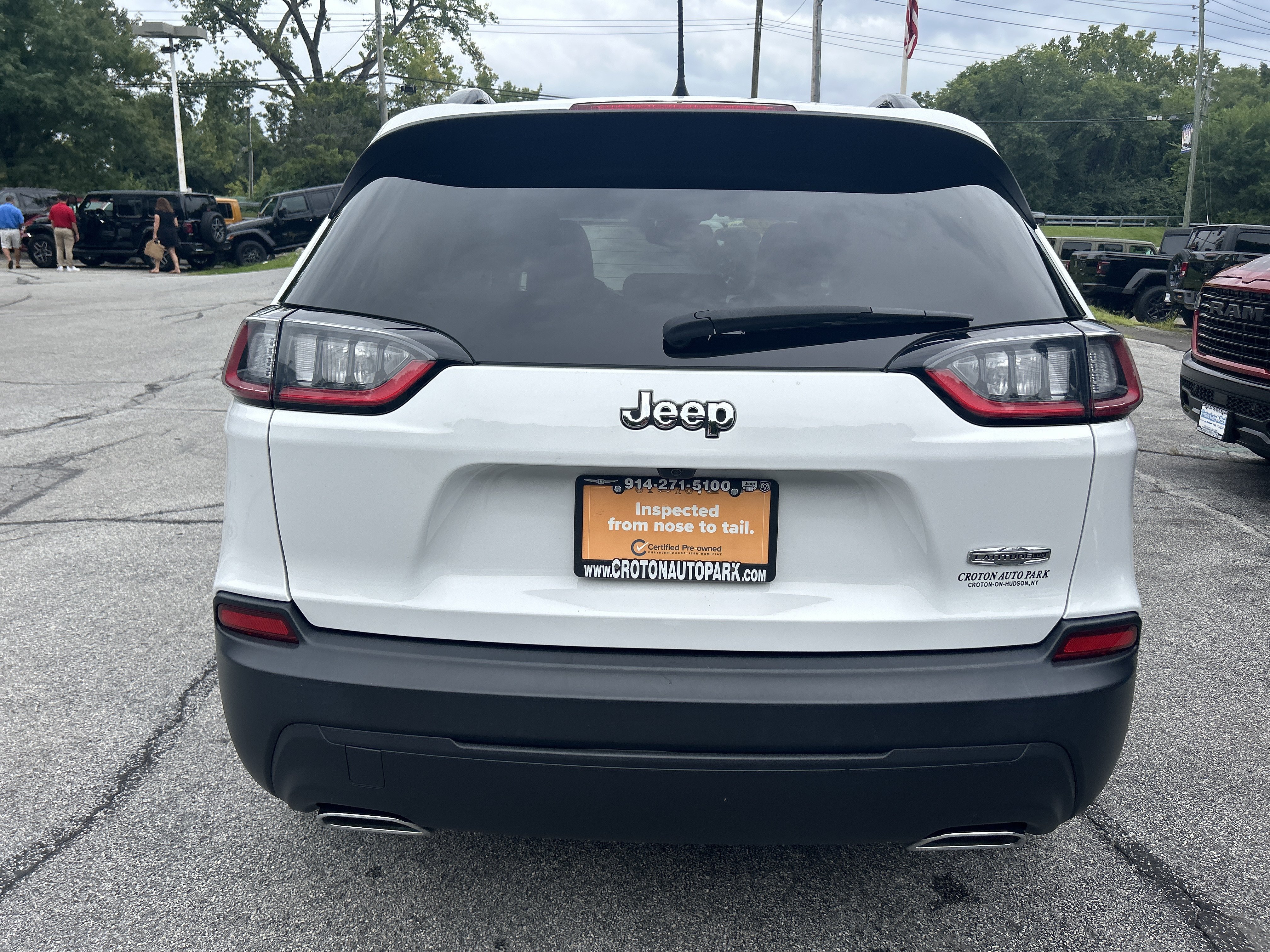 Certified 2022 Jeep Cherokee Latitude Lux FWD image 8
