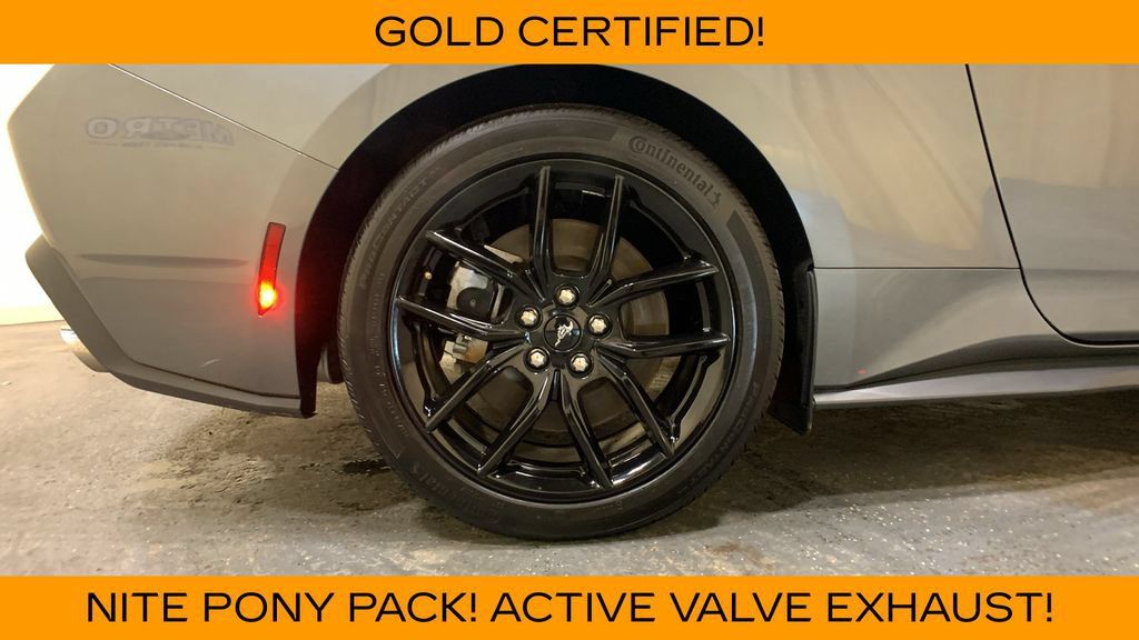 Certified 2025 Ford Mustang GT Premium w/ Mustang Nite Pony Package RWD image 15