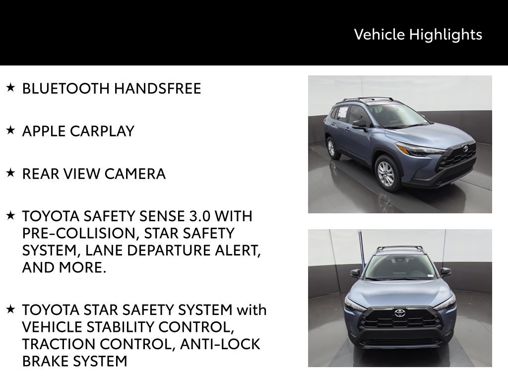 New 2026 Toyota Corolla Cross LE w/ Moonroof Package FWD image 8
