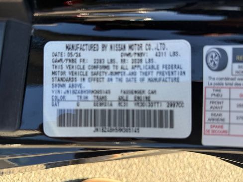 Used 2024 Nissan Z Performance w/ Floor Mat Package image 39