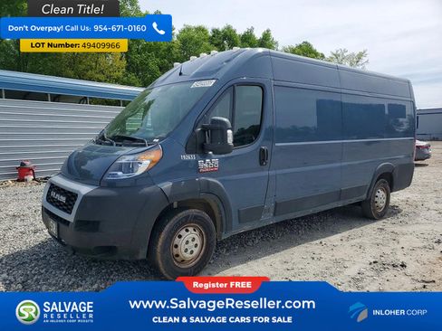 Used 2020 RAM ProMaster 3500 FWD image 1