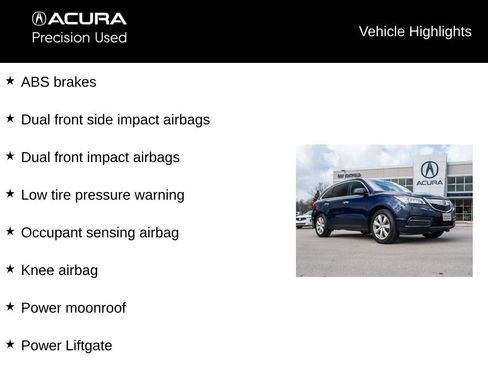 Used 2016 Acura MDX SH-AWD image 13
