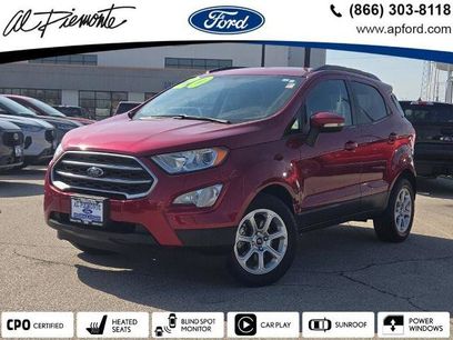 Certified 2020 Ford EcoSport SE w/ SE Convenience Package