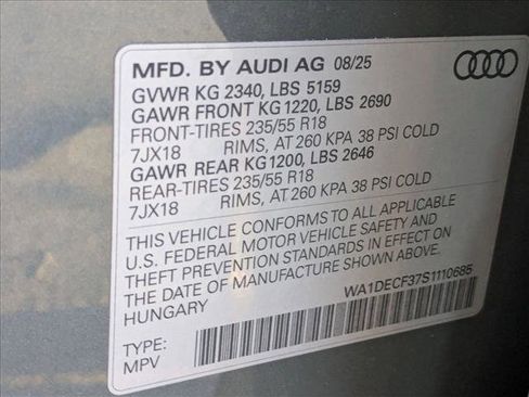 New 2025 Audi Q3 2.0T Premium image 20