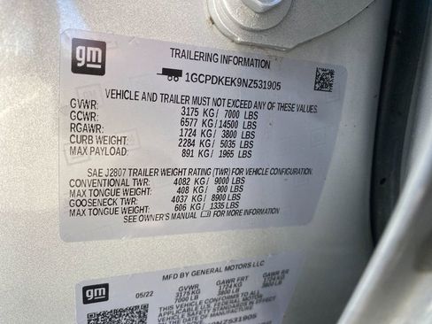 Used 2022 Chevrolet Silverado 1500 LT image 34