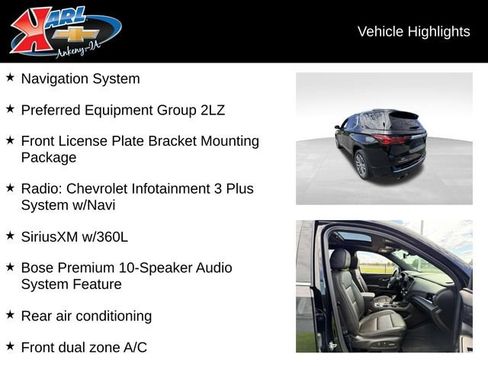 Certified 2023 Chevrolet Traverse High Country AWD/4WD image 2