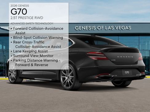 Certified 2026 Genesis G70 2.5T Prestige RWD image 7