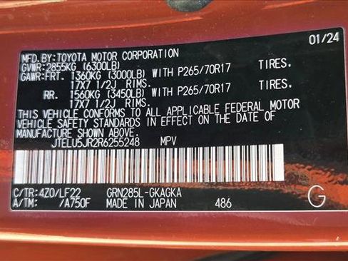 Certified 2024 Toyota 4Runner TRD Pro AWD/4WD image 23